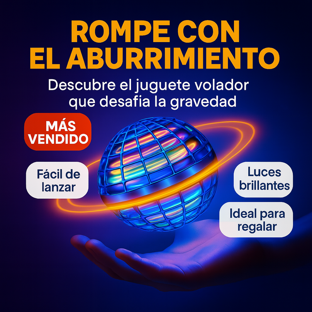 FlyNova PRO™ 🪐 MINI-DRON Spinner Volador 🚀